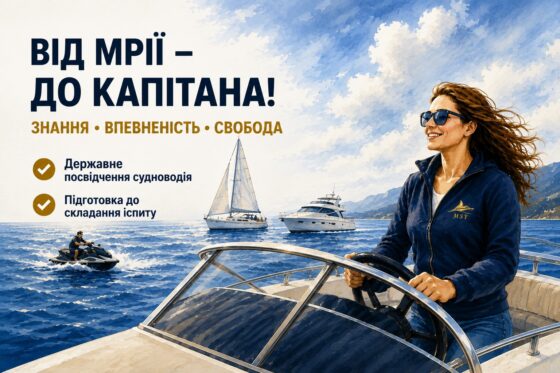 Стань капітаном у будь-якому куточку планети!